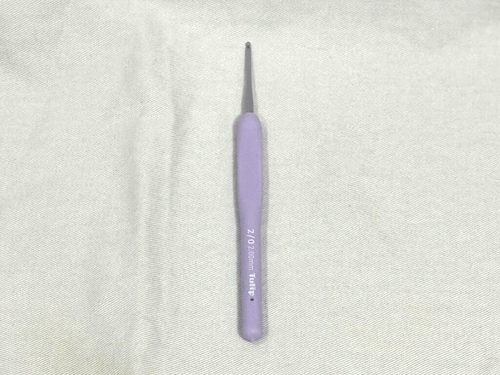 ETIMO Purple Cushion Grip Häkelnadel Set TEM-001 | Tulpenhäkelnadel Set Stricken - Bild 22 von 23