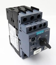 Siemens 3RV2011-1DA15 E:02 Circuit Breaker E:01 incl. Auxiliary Switch -used-