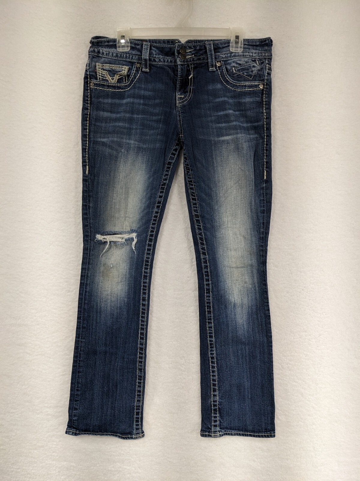 Vigoss Women’s Jeans - The Dallas Slim Boot Size 9/10 Length 33