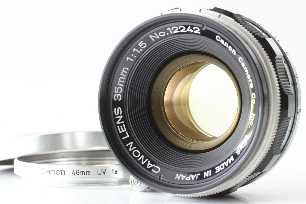 CANON LENS 35mm F2.8 L39 / 35mmビューファインダー キヤノン Canon 35mm F2.8 Lマウント L39 レンジファインダーカメラ用