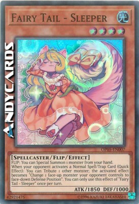FAIRY TAIL - SLEEPER (Codafavola - Dormentata)   Super R   OP05 EN007   YUGIOH