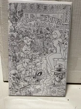 SPIDER-MAN #11 ALAN QUAH Virgin Cafe Inks Virgin   LTD 500