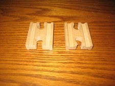 Two 2 Pack of Thomas Wooden Railway Adapter Track - VGUC 