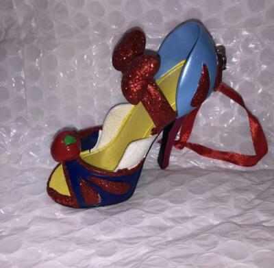 Disney Shoe Ornament Snow White Christmas American Pumps Japan NEW 