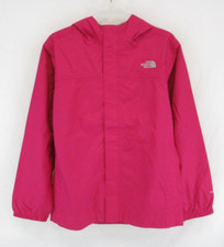 THE NORTH FACE Girl's Zip-Up Hooded Mesh Lined Windbreaker Jacket XL 18  A55