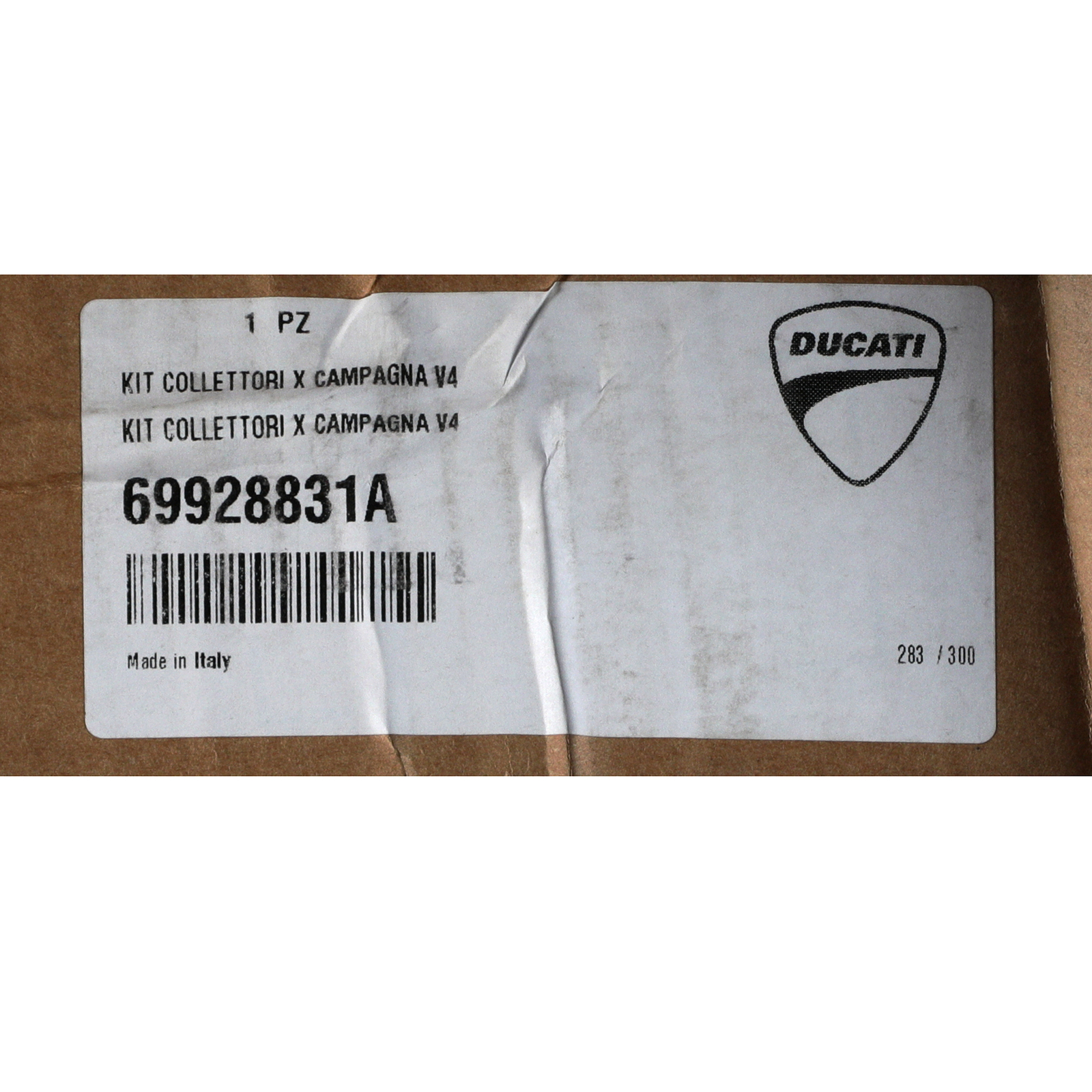 Ducati Panigale V4 S 2018 OEM Updated Exhaust Header Kit 69928831A  