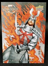 Marvel Unbound 2022 Upper Deck #97 Silver Samurai Canvas 016/299 Fred Ian Card