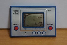 Nintendo Game & Watch Fire from japan