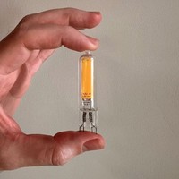 S.Luce Led Leuchtmittel G9 320Lm 3W Dimmbar Cri 90 2700K Warmweiß