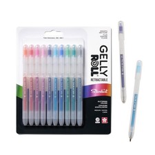 Gelly Roll Retractable Gel Pens Colored - Stardust Glitter Gel  Medium Point...