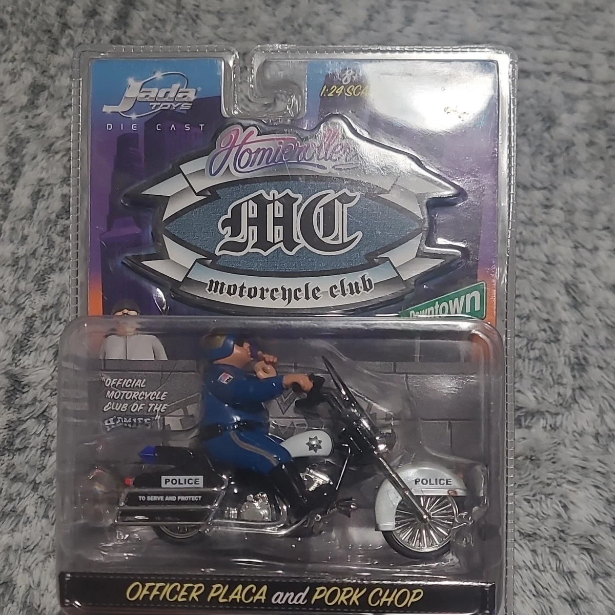Jadaジェイダ/HomieRollerz MC Big Vato 1/24 JADA TOYS HOMIE ROLLERZ MC MOTORCYCLE CLUB BIG VATO and EL CHILOTE