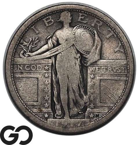 1917 Standing Liberty Quarter Type 1