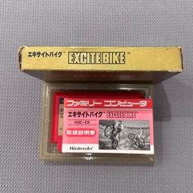 Masterpiece Excite Bike Famicom #c385a2