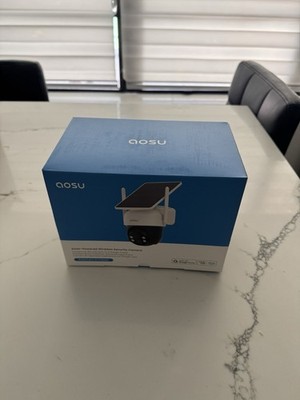 Aosu Solar-Powered Wireless Security Camera & Spotlight - Solarcam D1 Max