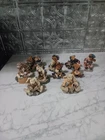 Lot of 10 Boyd's Bears & Friends bearstone Collection  very good condition
