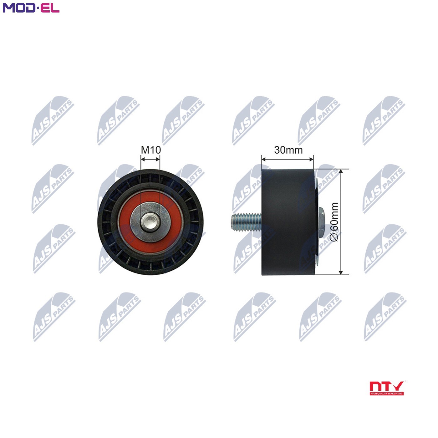 Fits NTY RNK-SU-013 V-RIBBED BELT PULLEY IDLER ⭐UK Stock⭐ - Image 7