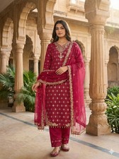 Designer Indian Pakistani Salwar Kameez Bollywood Dress Party Wear Suit Wedding