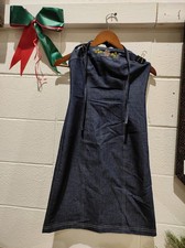 Vintage Guess Denim Dress Neck Strap Women's Size 5