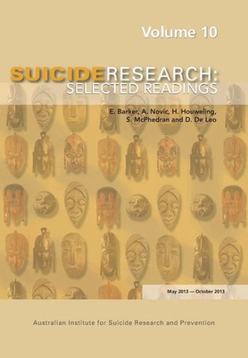 E. Barker | Suicide Research | Taschenbuch | Englisch (2014) | EAN 9781922117236