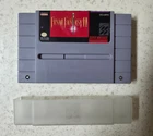 FINAL FANTASY II SNES GAME VERY RARE! AUTHENTIC TESTED NINTENDO ENIX FF IV