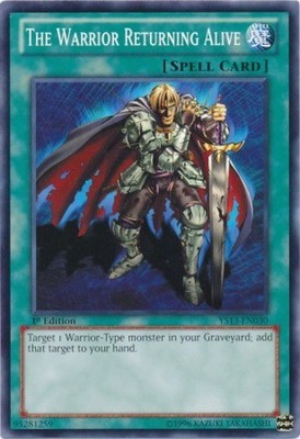 The Warrior Returning Alive - YS13-EN030 - Common - 1st Edition - Moderately Pla