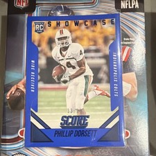 Panini Score Showcase Rookie Phillip Dorsett #414 Colts Hurricanes /99