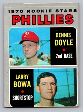 1970 TOPPS #539 LARRY BOWA PHILLIES ROOKIE