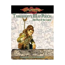 Sovereign Pre Dragonlance d  Tasslehoff's Map Pouch - The War of the La Bag VG+