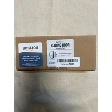 Hausun SLIDING DOOR Handle Set Fits Standard 3-15/16" Slots White,Non-Handed