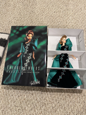 1996 Emerald Embers Barbie BOB MACKIE Jewel Essence Collection MATTEL 15521 NIB
