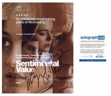 Joachim Tried & Igna Lilleaas “Sentimental Value”  AUTOGRAPH 10x8” Photo ACOA