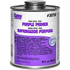 Oatey 30756 0.5 Pint NSF Purple Primer