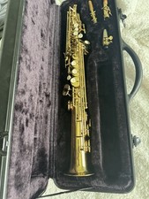 Beth Straight Soprano Saxophone Dual Necks w/ Case
