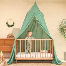 Green Bed Canopy for Bedroom  Nursery Crib Hanging Curtain  Baby Mosquito N...