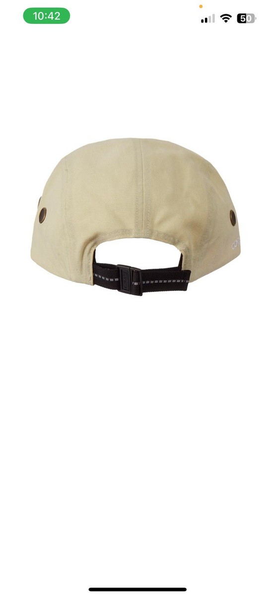 Supreme Brushed Cordura Camp Cap (FW22) Pale Yellow | eBay