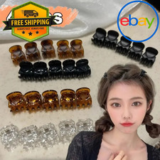 Mini Hair Claw Clips Small Plastic Hair Grip Clamp Accessories for Women  Girls