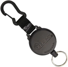 KEY-BAK SecurIt Gear Reel Black Polycarbonate/Zinc Alloy Construction - 0488-803