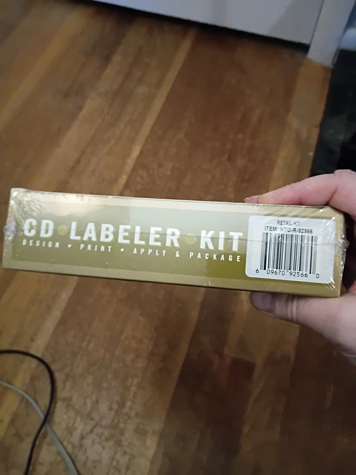 Vintage NEATO CD Labeler Kit Software Mac/PC & Case Inserts NEW SEALED 1996 - Image 3 of 3