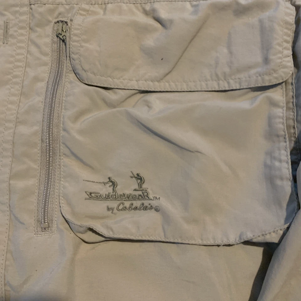 Camisa Cabela's GuideWear Manga Larga Ventilada Exterior Senderismo Para Hombre Caqui Talla M Foto 4 de 4