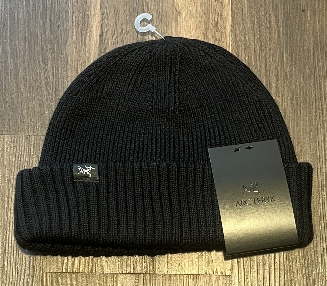Arc'teryx Uomo Cappello Berretto Mallow Toque Nero