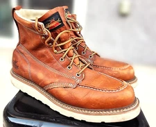 Thorogood American Heritage 814-4200 6" Leather Work Boots Men's Size 12D