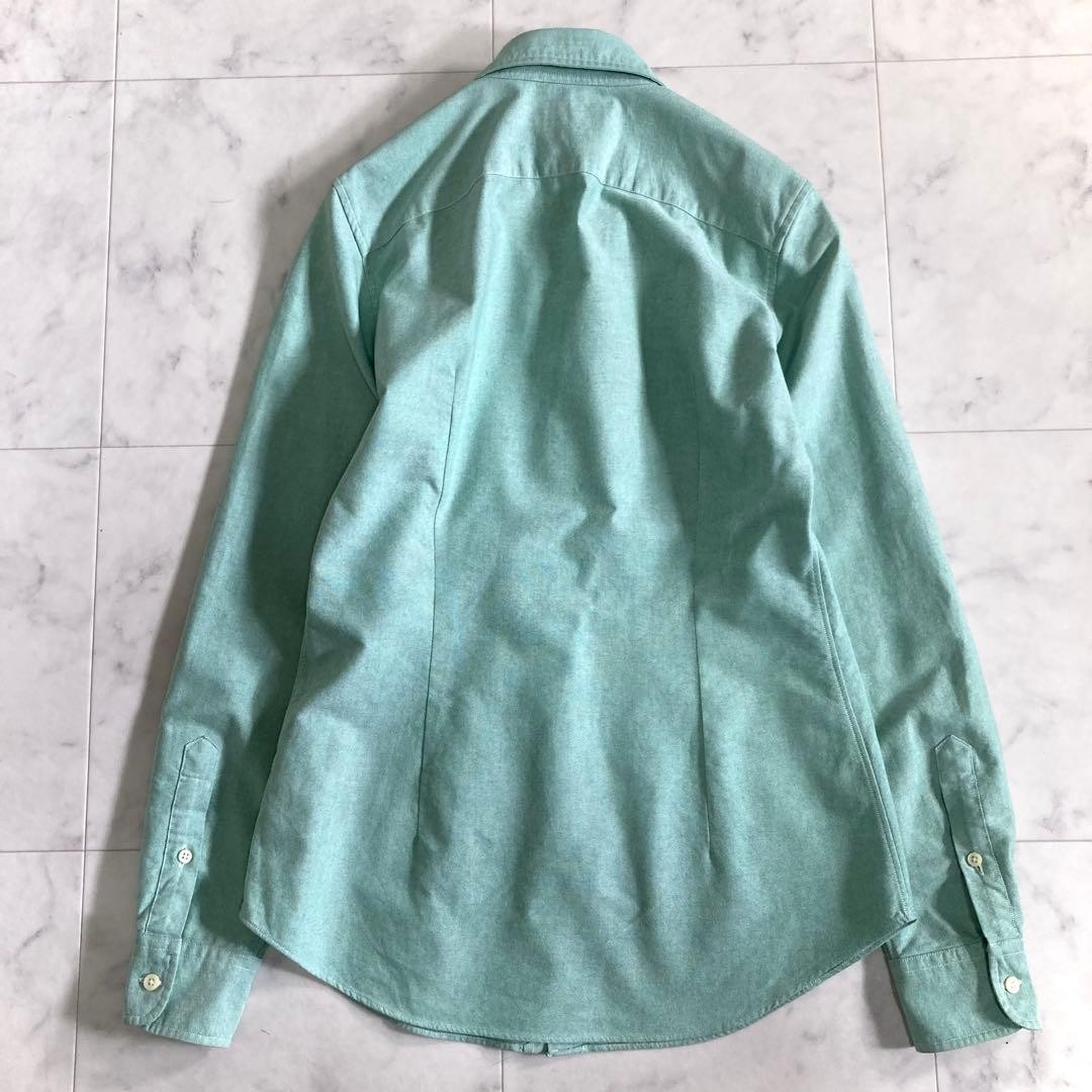 Ralph Lauren Oxford Shirt Button Down S Green Casual Japan image 2