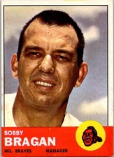 1963 Topps #73 Bobby Bragan Excellent