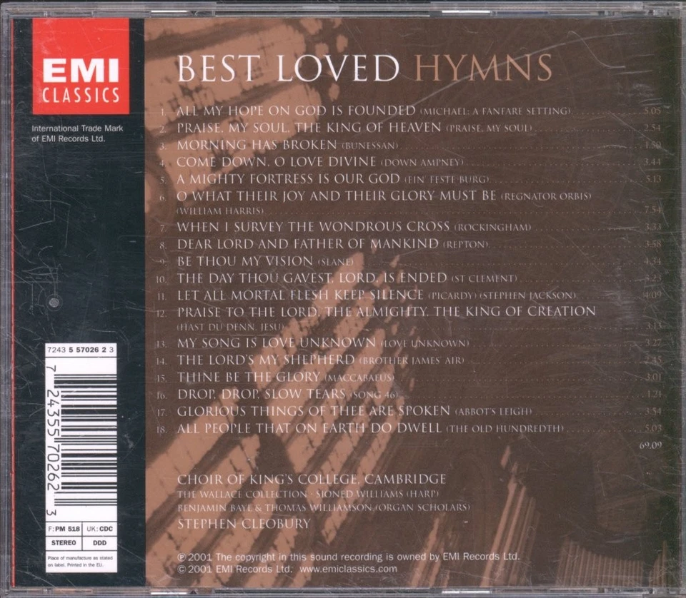 Chor Des King's College, Cambridge, Stephen Cleobury Beliebteste - Bild 2 von 3