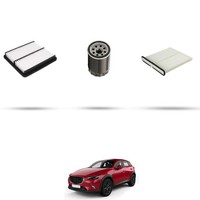 Hoffcar Wartungsset - 3 Filter FüR Mazda Cx-3 (Dk) 2.0 Skyactiv-G 88Kw Ab 201