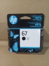 Brand New Sealed HP 67 Black Original Ink Cartridge Expired March 2023