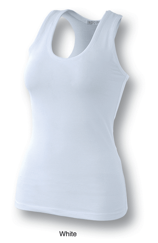 New Ladies Womens Girls Sports Casual Gym Action Back Cotton Jersey Knit Singlet - Picture 5 of 6