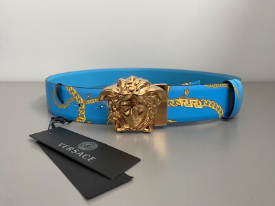 VERSACE ヴェルサーチ ベルト メデューサ メダル　チェーン VERSACE ヴェルサーチ ベルト メデューサ メダル チェーン