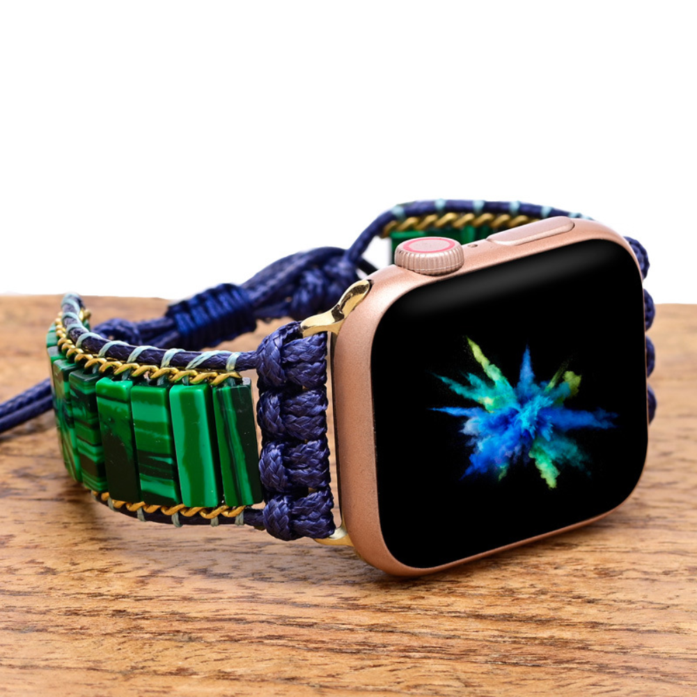 Boho Stone iWatch Band Strap for Apple Watch Series 8 7 6 5 4 49/45/38/40/41mm