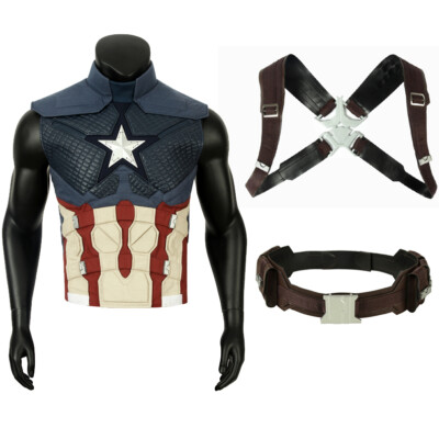 Endgame Straps Captain America Breastplate Cosplay Costume Accessories Belt Vest
